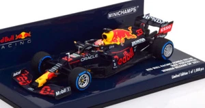 1:43 Minichamps Red Bull RB16B Ganador GP Bélgica, Campeón del Mundo 2021 - Imagen 1 de 2