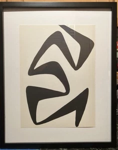 COOL Alexander CALDER ORIGINAL 1968 Lithograph "BOOMERANGS” - Picture 1 of 1