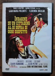Indagine su un cittadino al di sopra di ogni sospetto - DVD - Vedi Descrizione - Foto 1 di 3