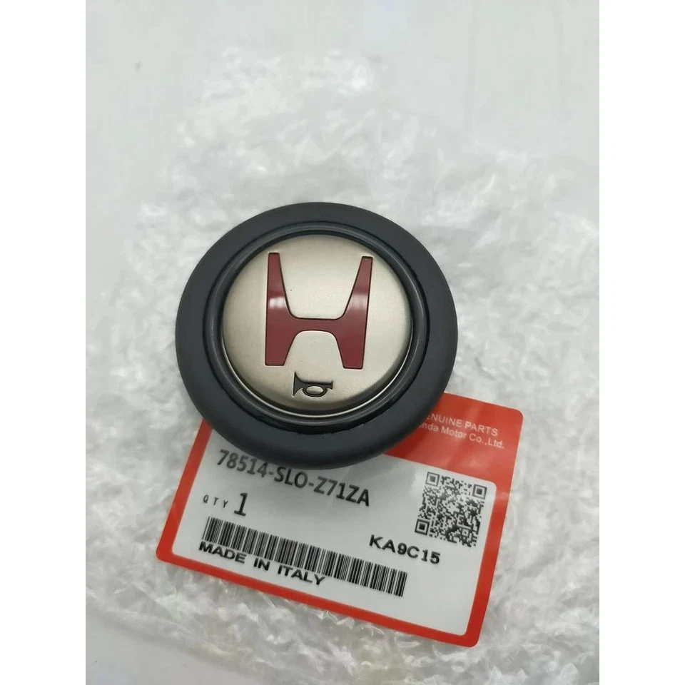 Horn Button JDM Style Fit Momo Steering Wheel For Honda Civic EG6 EK9 Acura NSX — 第 1/2 张图片