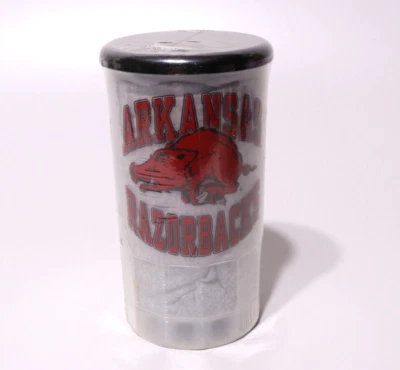 Arkansas Razorbacks Souvenir collector lidded cup mug w/grey t-shirt sz XL - New - Image 1 of 4