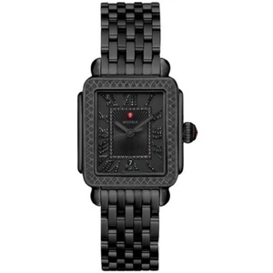 Michele Deco Madison Noir Black Diamond MWW06T000215 34mm Ladies Watch - Picture 1 of 1