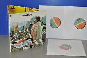 Woodstock D Atlantic early press 3LPs Vinyl läuft top sehr gepflegt ex/ex