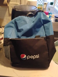 Pepsi Logo Rucksack von Atchinson schwarz/blau neu - Bild 1 von 8