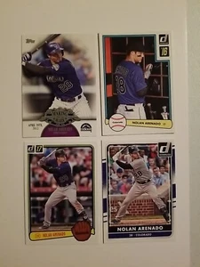 Nolan Arenado (4) Card lot Colorado Rockies St Louis Cardinals Mr. Gold Glove - Bild 1 von 2