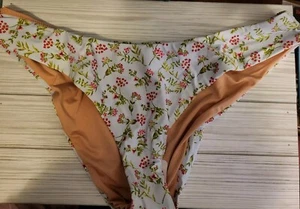 J. Crew Bikini Bottom Cloud Meadow Floral Bottom Size Small New With Tags - Picture 1 of 4