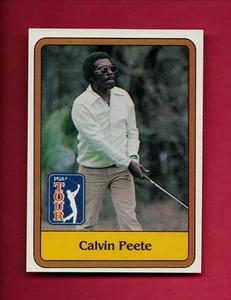 1981 Donruss Golf #42 Calvin Peete $$$$ NM {Set Break} - Picture 1 of 2
