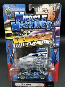 2004 Muscle Machines BLACK TUNERS 03 NISSAN 350Z RJ DE VERR SIGNATURE T04-10 - Picture 1 of 5