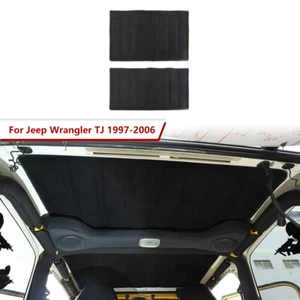 Techo rígido techo aislamiento sonido amortiguación para Jeep Wrangler TJ 1996-2006 - Imagen 1 de 8