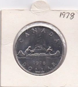 1978 Canada One Dollar (Unc - Picture 1 of 2