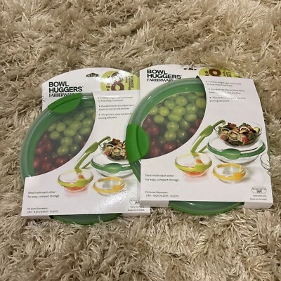 Juego de 2 abrazadores de cuenco Farberware para grandes de 7,8" a 8,5" Foto 1 de 4