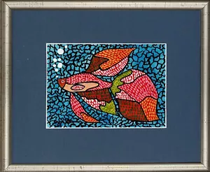 2x Zeichnung Aquarell signiert YAYOI KUSAMA - Bild 1 von 4