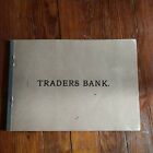  Traders Bank & Merchant Bank Check Book 1909 w/ 4 Bank ledgers 