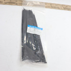 (100-Pk) Cable Tie Black Plastic Nylon 2.7 x 200 MM