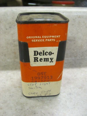 Interruptor de luz de freno Bel Air Delco 1997913 NOS 51 52 53 54 Chevrolet Chevy Foto 1 de 3