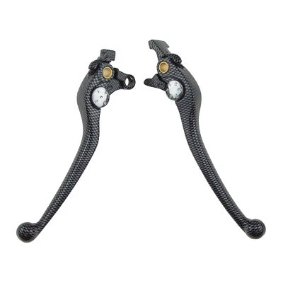 Hand Carbon For Suzuki GSXR 1300 Busa 99+ Brake & Clutch Hand Levers Finger - Image 1 of 3