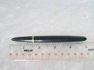 PLUMA ESTILOGRÁFICA PARKER 51 VACUMATIC 1947 T7 AZUL DE COLECCIÓN con ORO MACIZO 14K mediana nueva en caja - Imagen 1 de 14