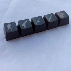 5pcs/Set Keyboard Keycap Key Caps Keyboards Cover Case Replacement Accessories - Picture 1 of 4