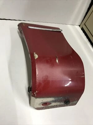 93 Saturn Sc1 Driver Moldura izquierda en guardabarros OEM Tira de ajuste ROJO Lh efecto suelo Foto 1 de 4