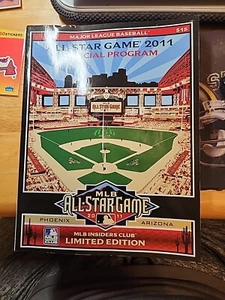 2011 MLB ALL-STAR GAME PROGRAM LIMITED EDITION OFFICIAL PROGRAM PHOENIX ARIZONA - Picture 1 of 8