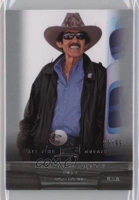 2012 Upper Deck UD All-Time Greats /99 Richard Petty #58 HOF - Image 1 of 2