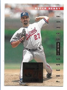 Butch Henry 1996 Donruss Press Proof #125 - Montreal Expos - 1 of 2000 - Bild 1 von 2