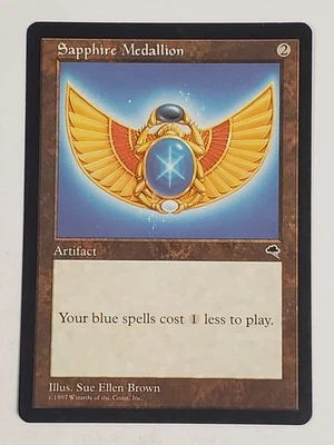 MTG Sapphire Medallion (Tempest/Artifact/R) - BGM - Image 1 of 4