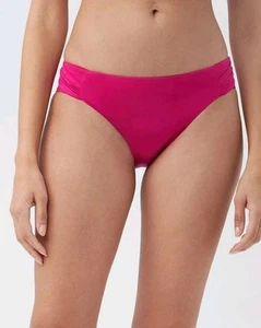 Trina Turk Swim Women's Monaco Shirred Hipster Swim Bottom / Sangria 6 - Picture 1 of 3
