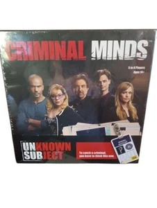 Criminal Minds Unknown Subject - nuevo en caja sellada - Imagen 1 de 1