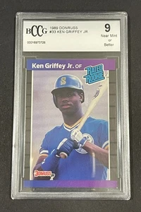 1989 Donruss Baseball Ken Griffey Jr. #33 - BCCG 9 - Picture 1 of 2