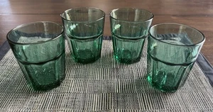 IKEA POKAL Turquoise Green Drinking Tumbler Glasses 4” Set of 4 - Picture 1 of 21