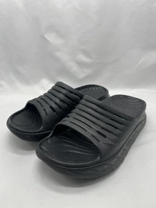 Hoka One One Ora Recovery Slide Sandals Women 10 Mens 8 - Picture 1 of 9