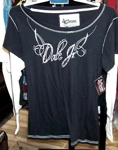 VINTAGE CHASE #88 TEE SHIRT LADIES LAYRED REVERSE STITCH DALE EARNHARDT JR 2XL - Picture 1 of 3