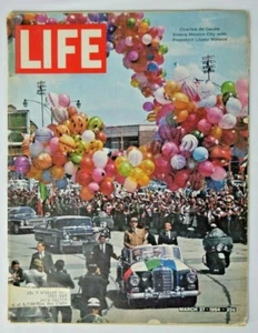 LIFE MAGAZINE March 27 1964 Volume 56, Number 13 Charles De Gaulle Mexico City - Picture 1 of 2