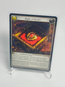 Grand Archive TCG Right of Realm EN-044 UR FTC - Picture 1 of 1