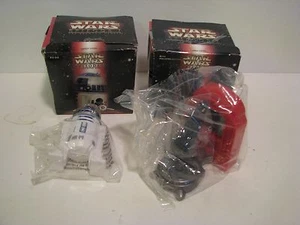 Lot 2 Star Wars Episode 1 Premiums Coruscant R2D2 & SITH HOLOPROJTOR Taco Bell - Picture 1 of 1
