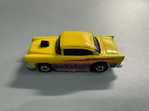 1991  Hot Wheels Vintage 55' Chevy Yellow McDonald’s Happy Meal Col #95 Loose. - Picture 1 of 9