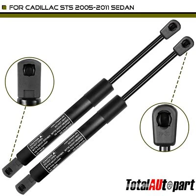 2x Lift Supports Shock Springs Strut for Cadillac STS 2005-2011 Sedan Rear Trunk - Image 1 of 4