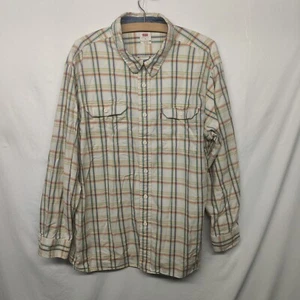 Levi's Men's Classic Worker Standard Shirt Size XL Relaxed Fit VGC 100% Cotton - Picture 1 of 19