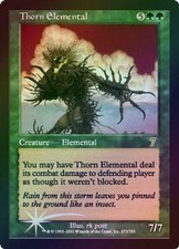 Thorn Elemental - Foil New MTG Seventh 7th Edition Magic Z2Q