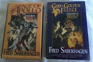 Book of The Gods (Vol 1 & 4) By Fred Saberhagen: Face of Apollo & Golden Fleece - Picture 1 of 7