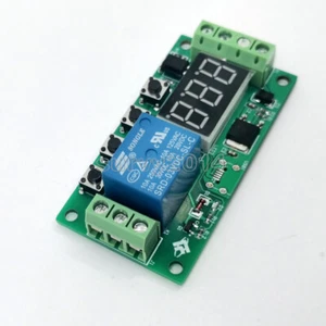 DC 5-30V Time Delay Relay Module Circuit Timer Switch Trigger Adjustable Cycle - Picture 1 of 4