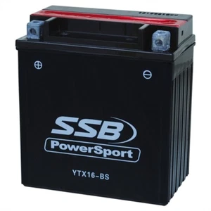 YTX16-BS ATV Battery for SUZUKI LT-A700X King Quad 700CC 05-07/A500F F500F 02-03 - Picture 1 of 5