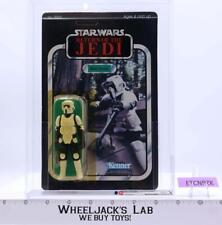 Biker Scout 65 Back-B AFA 80 80 85 80 Star Wars ROTJ 1983 Kenner Action Figure