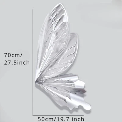 Papel de Envolver Alas de Mariposa Hágalo Usted Mismo Transparente Floristería Ramo Material del Paquete Foto 1 de 4