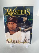 2021 Topps Finest Kintsukuroi Black Gold Refractor Sixto Sanchez Rookie Masters