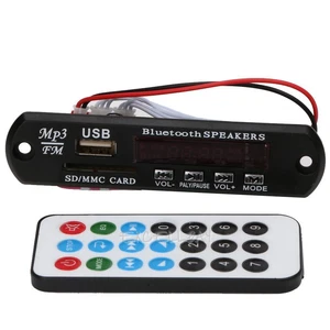 New Remote Control USB SD FM MP3 Player Module Bluetooth Audio Receiver Module - Picture 1 of 6