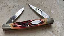 New Winchester Knife Trapper Model Faux Bone  Handle 2004