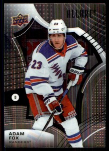 2021-22 Upper Deck Allure Adam Fox New York Rangers #5