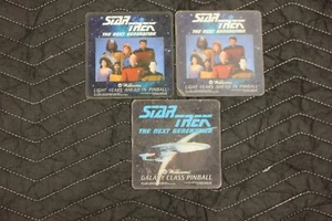Star Trek: The Next Generation Pinball Promotional Coasters - Picture 1 of 4